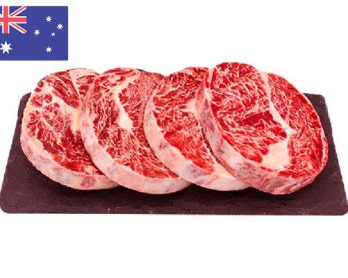 Hokubee Úc Scotch Fillet cắt steak